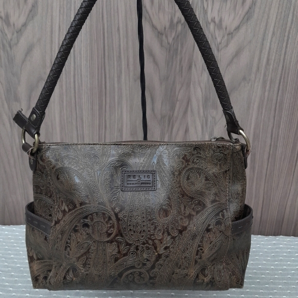 Relic paisley leather handbag - Picture 1 of 5